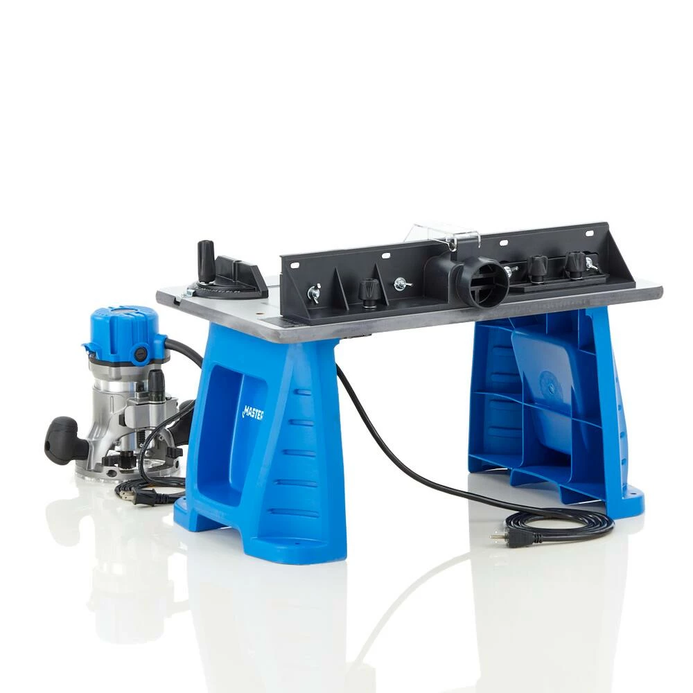 Mastercraft 9.5A Variable Speed 1-3/4 HP Corded Fixed Base Router & Router Table Set - Image 15
