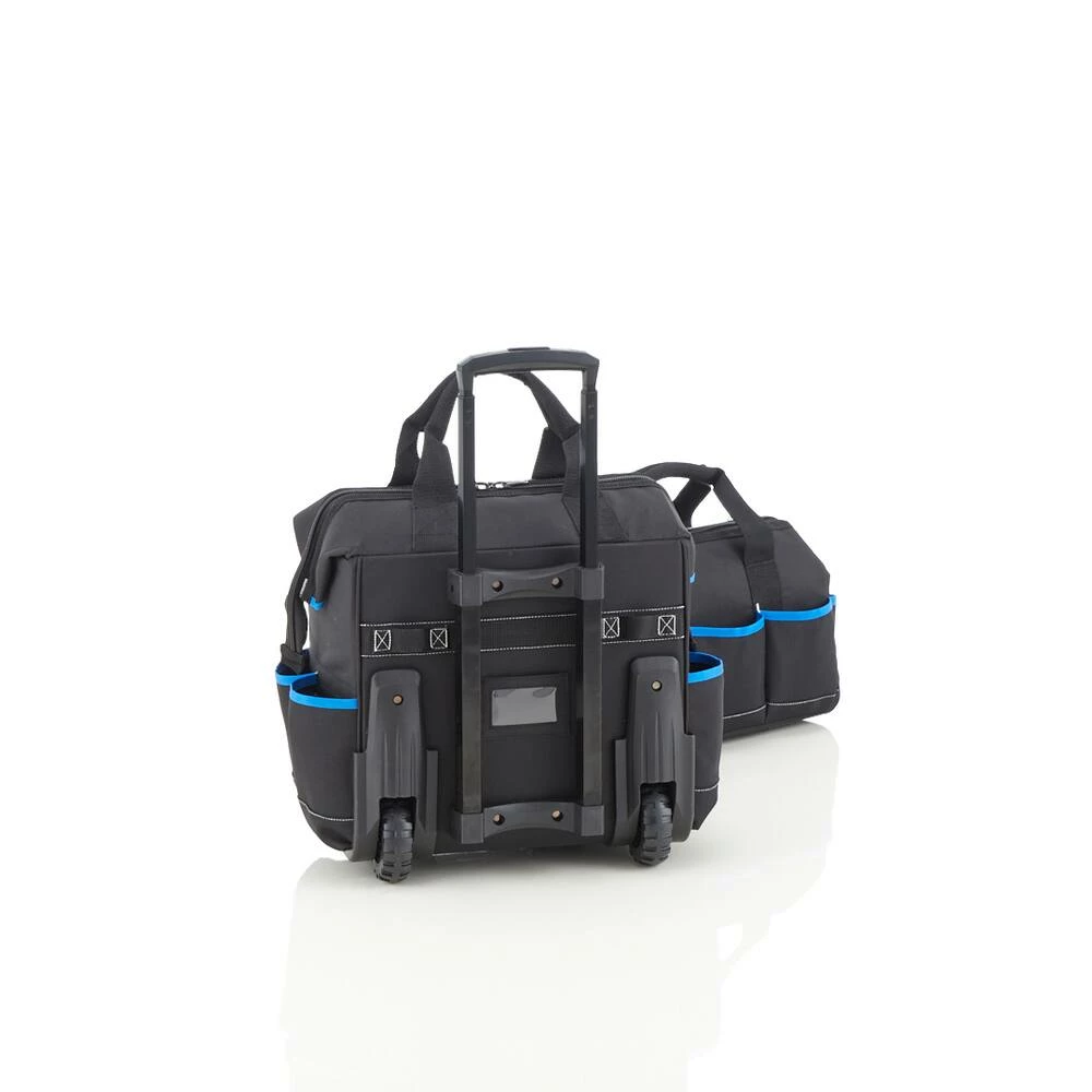 Mastercraft Duffle & Rolling Tool Bag Combo W/ Strap & Wheels, 15-in, 2-pc - Image 7