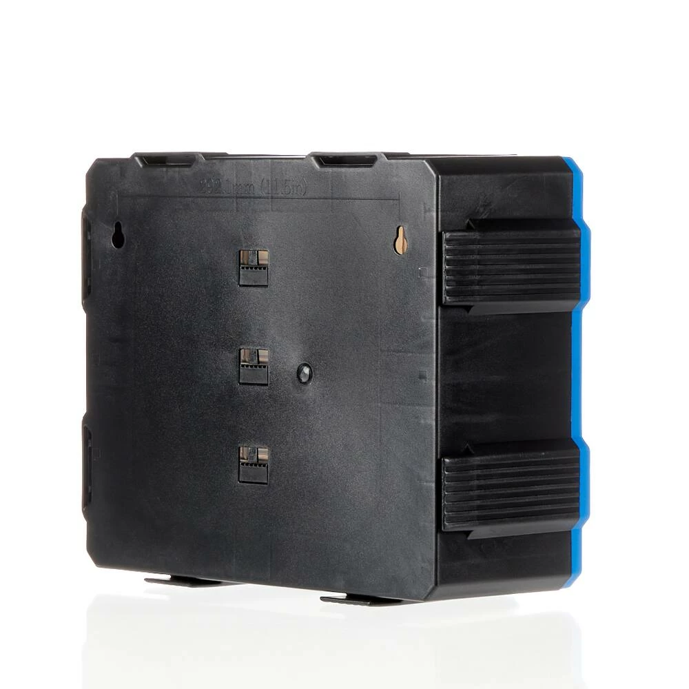 Mastercraft Raxx Stackable Wall-Mountable 4-Organizers Parts Cabinet, 15x7x13-in - Image 8