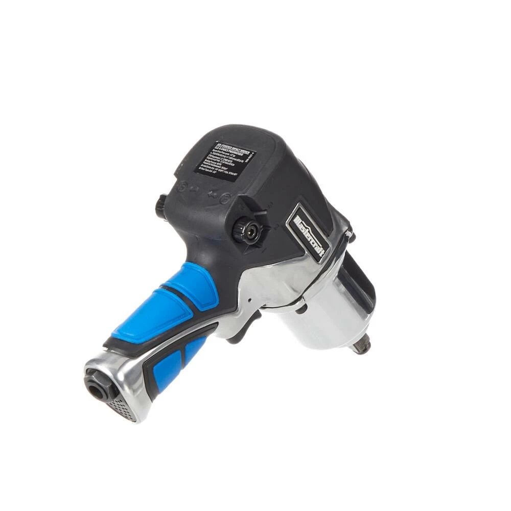 Mastercraft 1/2-in Pneumatic Air Impact Wrench With Rubber Grip, 7500RPM - Image 6