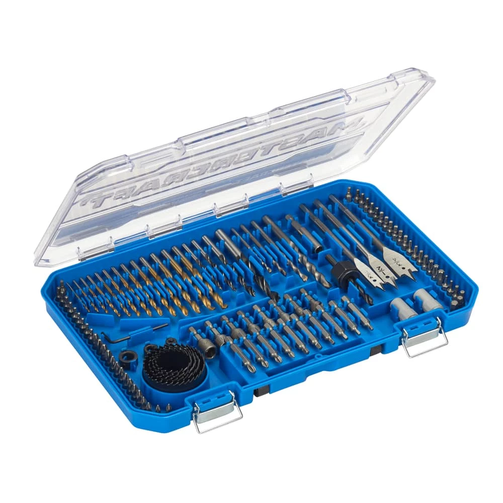 Mastercraft HCS Drill & Drive Set For Wood, Metal, Plastic, Masonry, 104-pc - Image 3