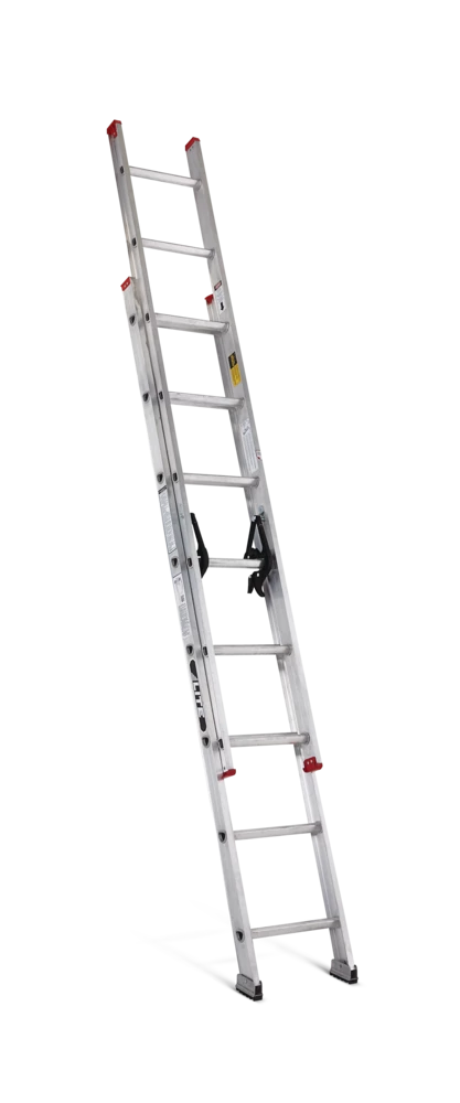 Mastercraft Grade 3 Aluminum Extension Ladder, 200-lb, 16-ft - Image 2