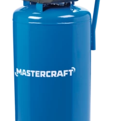 Mastercraft 26-Gallon Oil-Free Portable Vertical Air Compressor, 135 PSI, 1.5HP