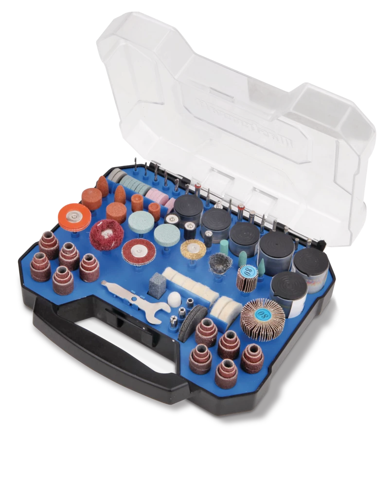 Mastercraft Multi-Purpose Rotary Tool Accessory Bit Set With Storage Case, 301-pc