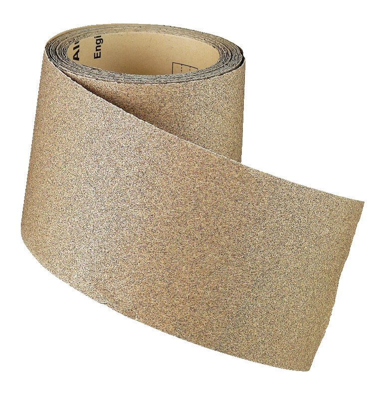 Mastercraft 3-2/3-in X 25-ft Aluminum Oxide 1/3 Sheet Sandpaper Roll For Wood, Metal, Plastic