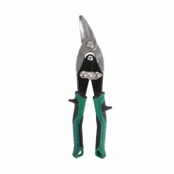 Mastercraft Aviation Snips, Locking Latch, Cr-V Steel, Right Cut, 10-in