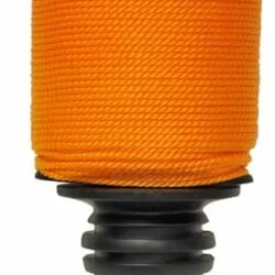 Mastercraft #18 Twisted Nylon Line Reel, 100 & 250-ft, Orange