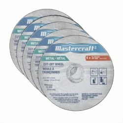 Mastercraft 4 X 3/32-in Aluminum Oxide Cut Off Wheels For Metal, 5-pk