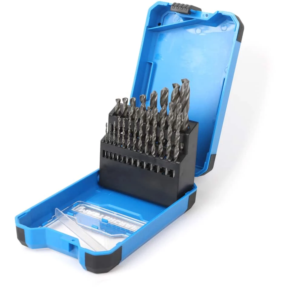 Mastercraft HSS Drill Bit Set For Wood, Metal, Plastic, 21-pc - Image 5