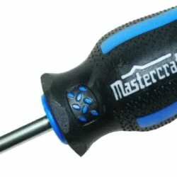 Mastercraft Phillips Head Stubby Screwdriver, Rubber Grip, Assorted Sizes