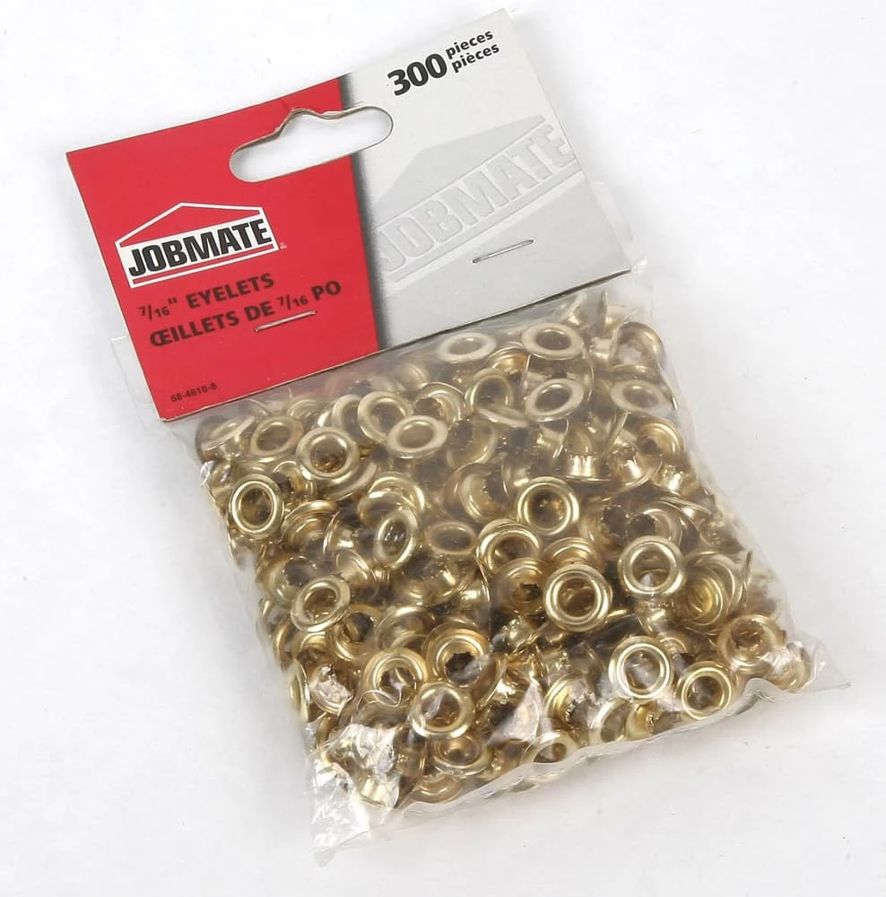 Mastercraft 7/16-in Eyelets, Carbon Steel, 300-pk - Image 2