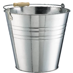 Mastercraft Rust-Proof Galvanized Pail / Bucket, 15L
