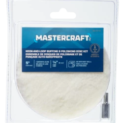 Mastercraft 5-in Hook & Loop Buffing & Polishing Disc Set