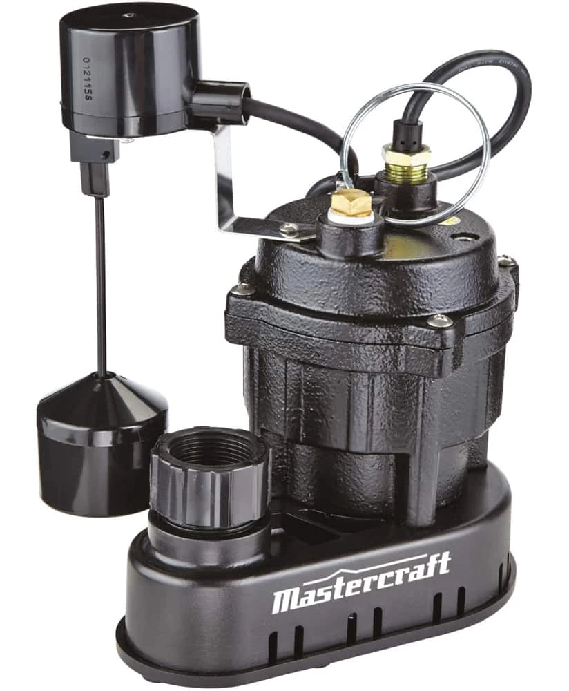 Mastercraft 1/2-HP Submersible Electric Sump Pump - Image 2