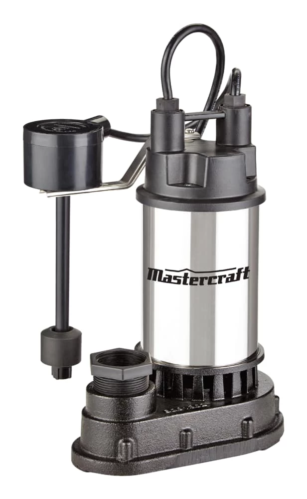 Mastercraft 1/2-HP Vertical Submersible Electric Sump Pump - Image 2