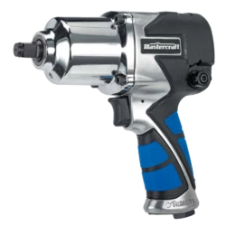 Mastercraft 1/2-in Pneumatic Air Impact Wrench With Rubber Grip, 7500RPM