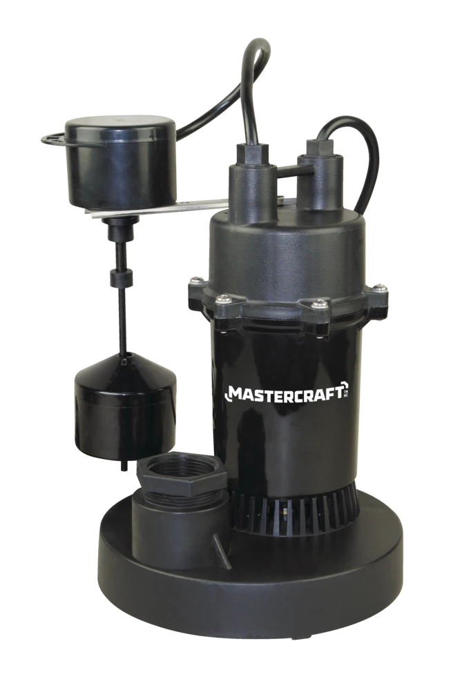 Mastercraft 1/3-HP Thermoplastic Electric Sump Pump