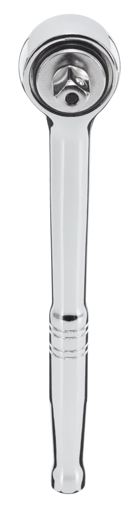 Mastercraft 1/4-in Drive Round Head Ratchet, Nickel-Chrome Plating - Image 2