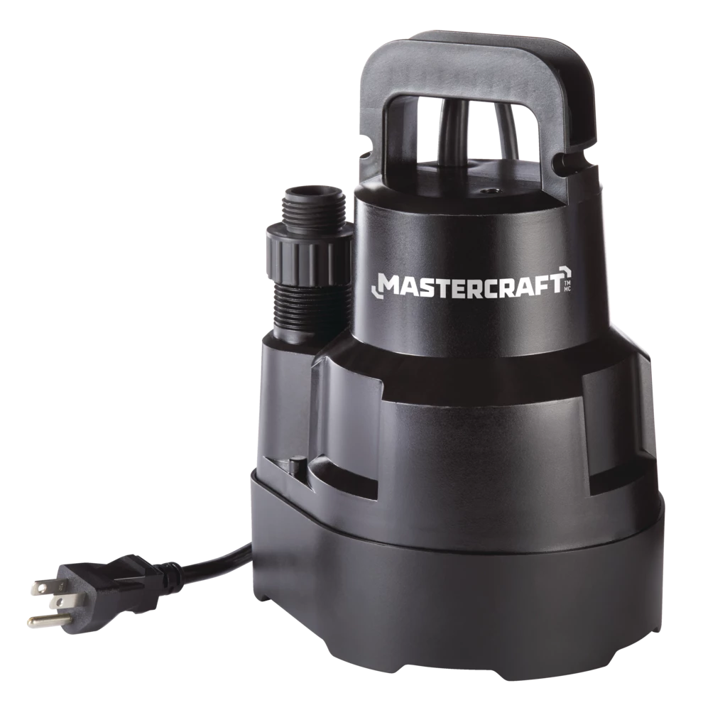 Mastercraft 1/4-HP Submersible Electric Utility Pump