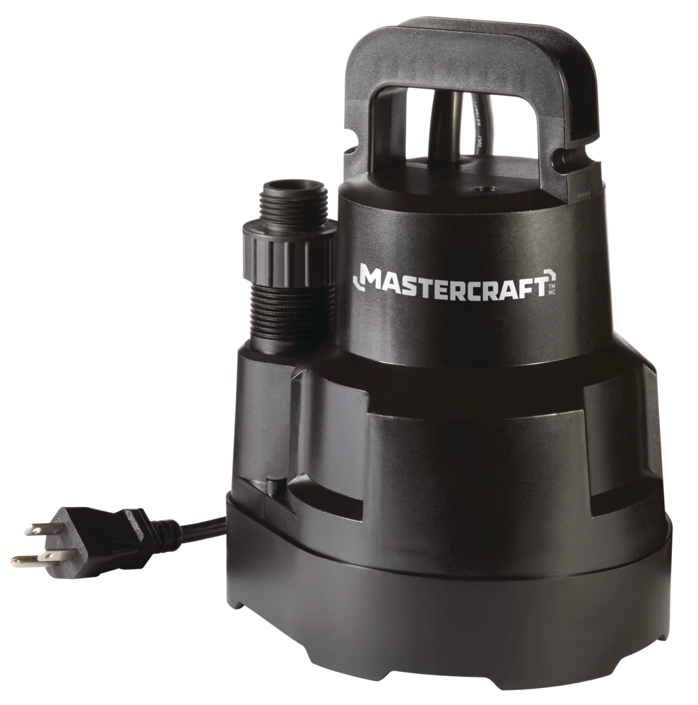 Mastercraft 1/5-HP Submersible Electric Utility Pump - Image 2
