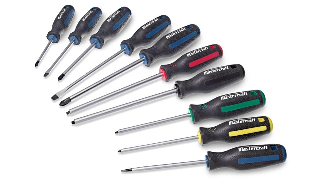 Mastercraft 10-pc Screwdriver Set