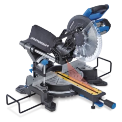 Mastercraft 15 Amp Single-Bevel Sliding Compound Mitre Saw With Laser, 10-in