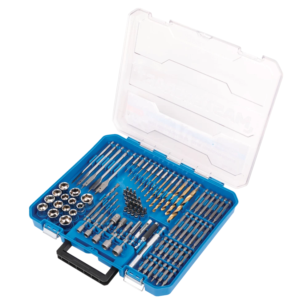 Mastercraft Hex Shank Drill & Drive Set For Wood, Metal, Plastic, Masonry, 100-pc - Image 3