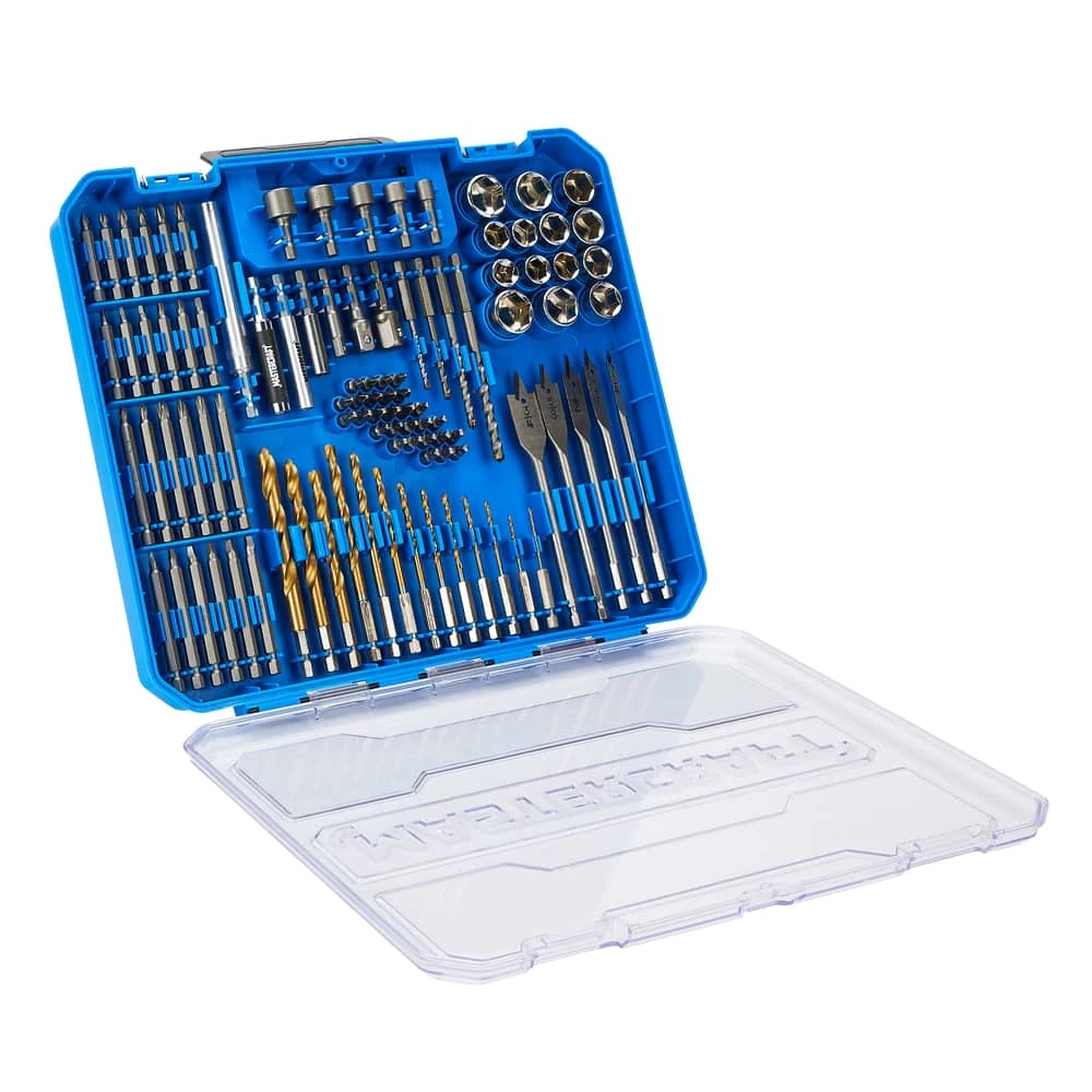 Mastercraft Hex Shank Drill & Drive Set For Wood, Metal, Plastic, Masonry, 100-pc - Image 4