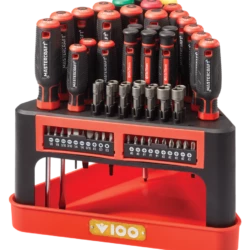 Mastercraft Screwdriver & Bit Set, 100-pc