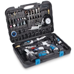 Mastercraft Multi-Purpose Pnemuatic Air Tool Kit With Carrying Case, 100-pc