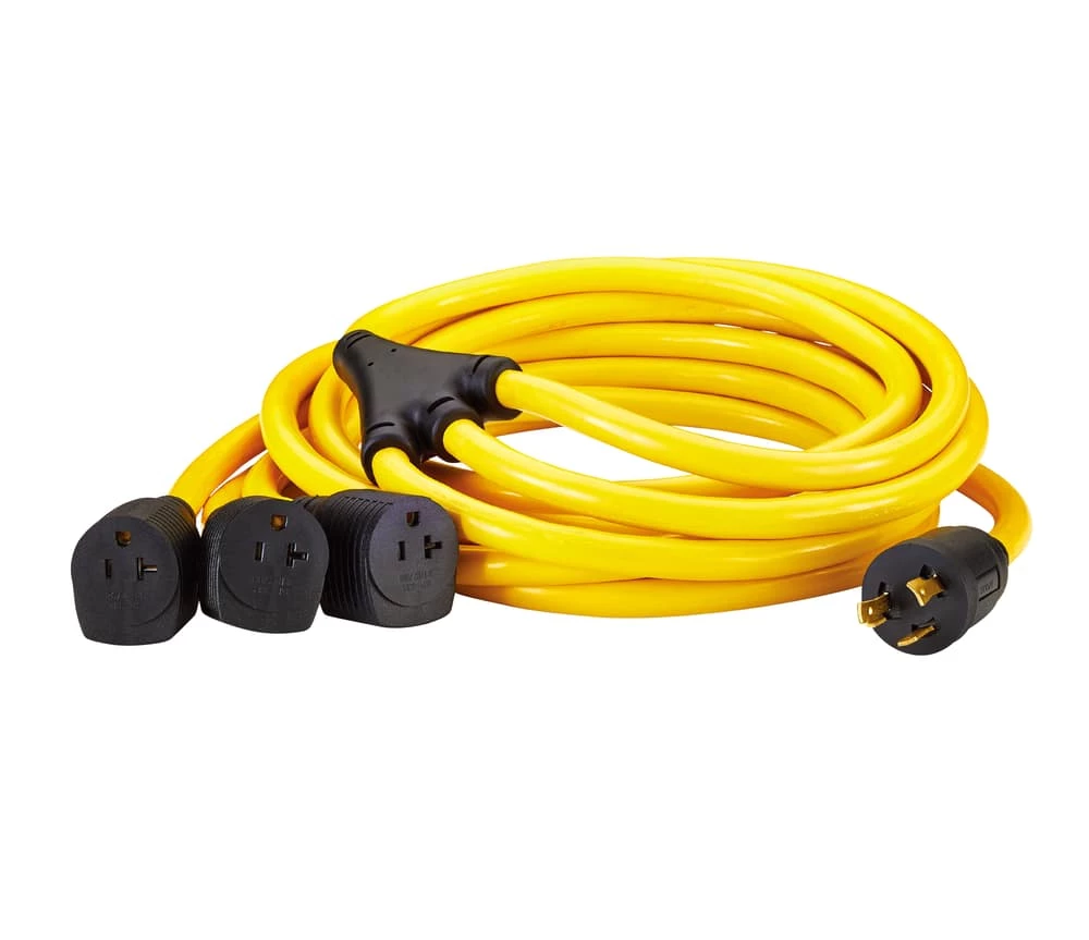 Mastercraft 10AWG STW 30A L5-30P Generator Cord, 23-ft - Image 3