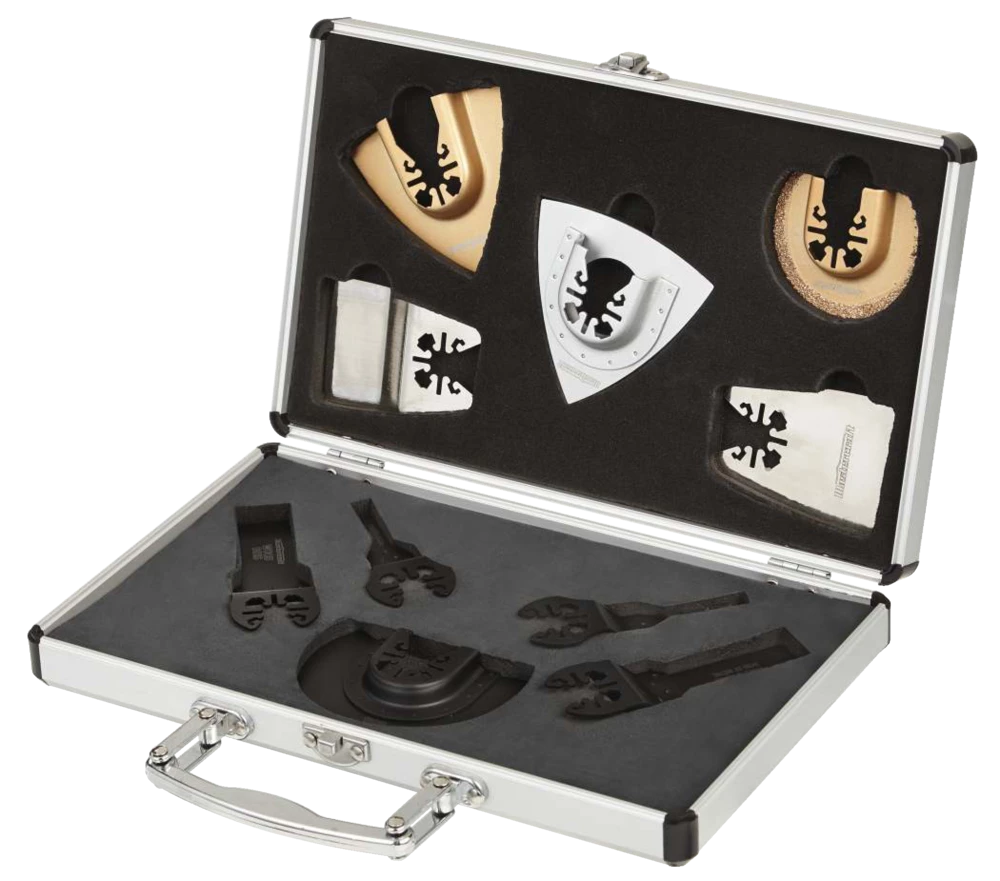 Mastercraft Oscillating Multi-Tool Universal Accessory Set For Cutting & Sanding, 10-pc - Image 4