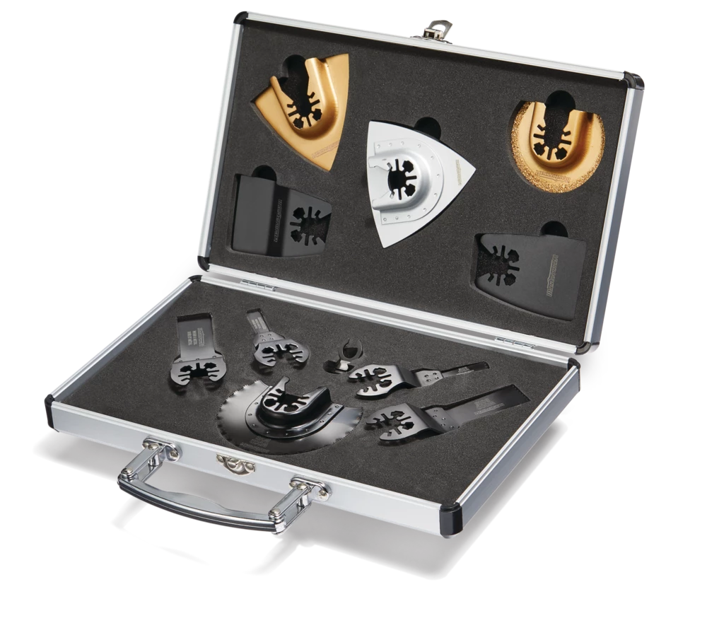 Mastercraft Oscillating Multi-Tool Universal Accessory Set For Cutting & Sanding, 10-pc - Image 7