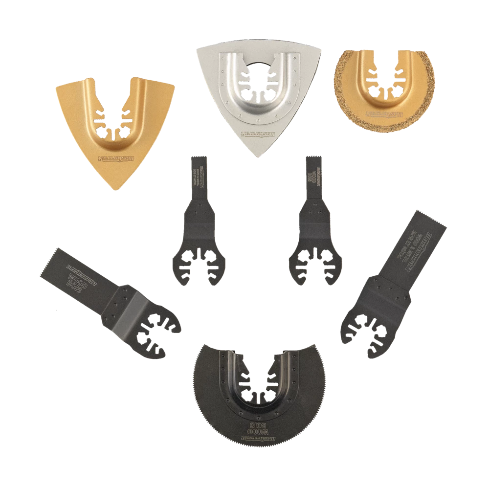 Mastercraft Oscillating Multi-Tool Universal Accessory Set For Cutting & Sanding, 10-pc - Image 3