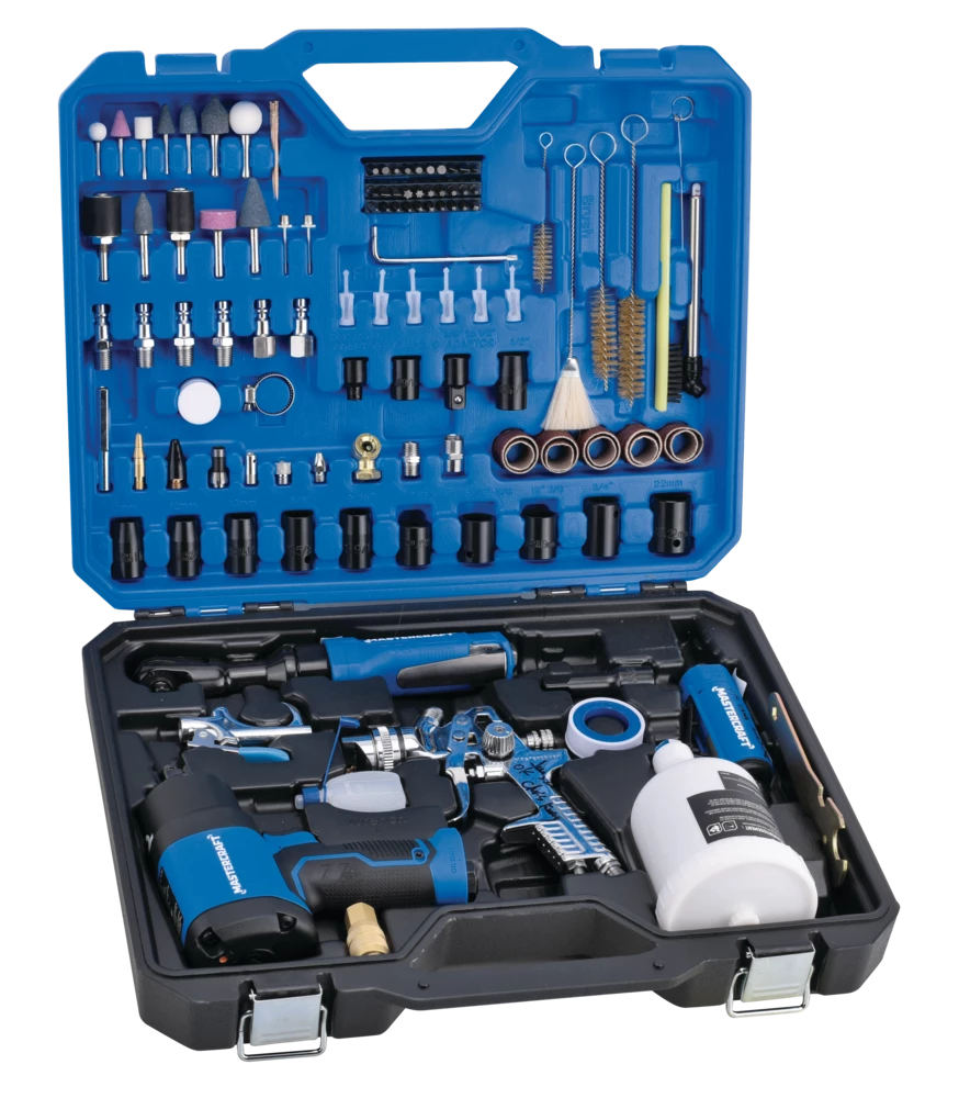 Mastercraft Air-Powered Tool Kit, 118-pc