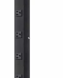 Mastercraft 12-Outlet Power Bar With 6-ft Cord And Lighted Switch, Black