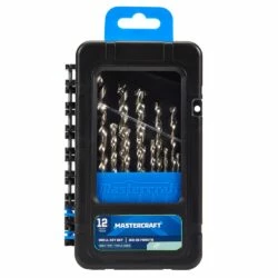 Mastercraft Carbide Tipped Drill Bit Set For Masonry, Stone, 12-pc
