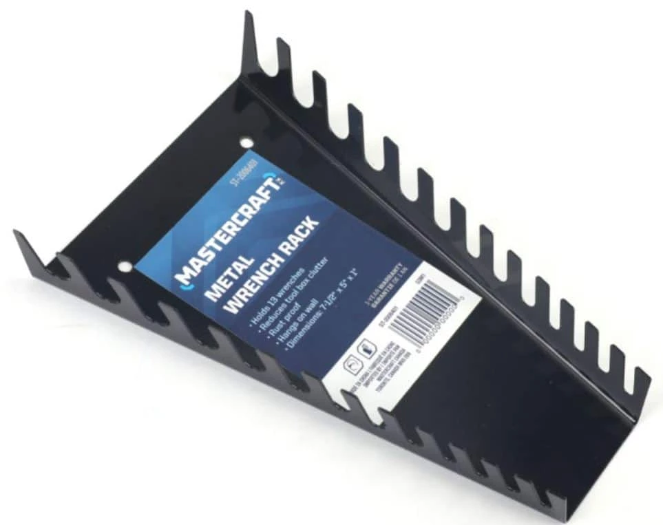 Mastercraft Metal Wrench Holder, 13-pc