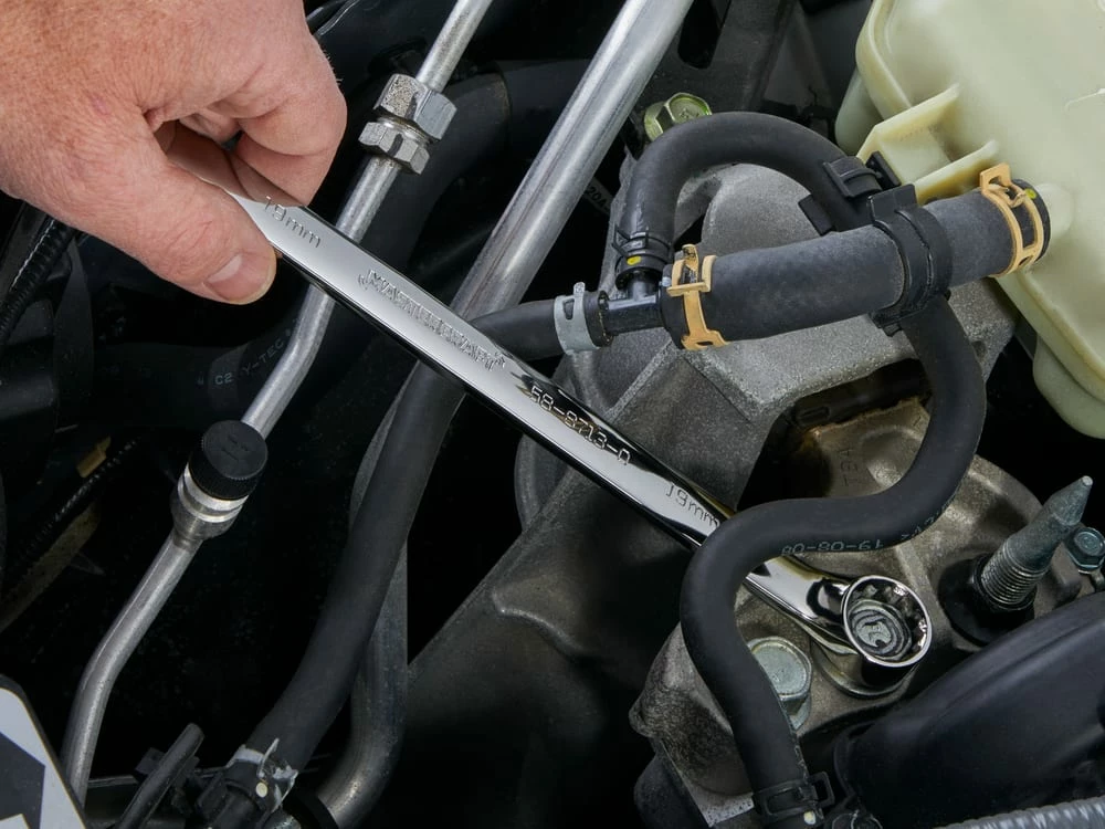 Mastercraft Combination Wrench Set, 14-pcs, SAE, Nickel-Chrome Plating - Image 12