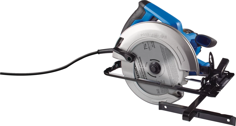 Mastercraft 14A Circular Saw With LED Work Light, Carbide-Tipped Blade & Wrench, 7-1/4-in - Image 9