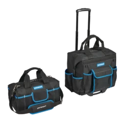 Mastercraft Duffle & Rolling Tool Bag Combo W/ Strap & Wheels, 15-in, 2-pc