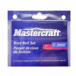 Mastercraft Brad Nails, 2000-pc