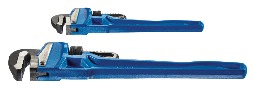 Mastercraft Cast Iron Pipe Wrench Set 10-in & 14-in - Image 3