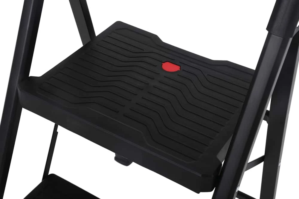 Mastercraft 2-Step Metal/Plastic Folding Step Stool, 250-lb, 3.1 Ft - Image 6