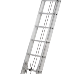 Mastercraft Grade 2 Aluminum Extension Ladder, 225-lb, 20-ft