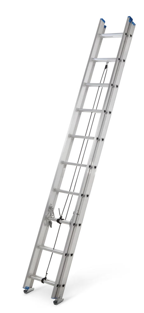 Mastercraft Grade 2 Aluminum Extension Ladder, 225-lb, 20-ft