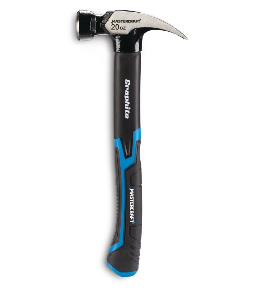 Mastercraft 20-oz Magnetic Rip Hammer, Forged Steel With Graphite Handle - Image 5