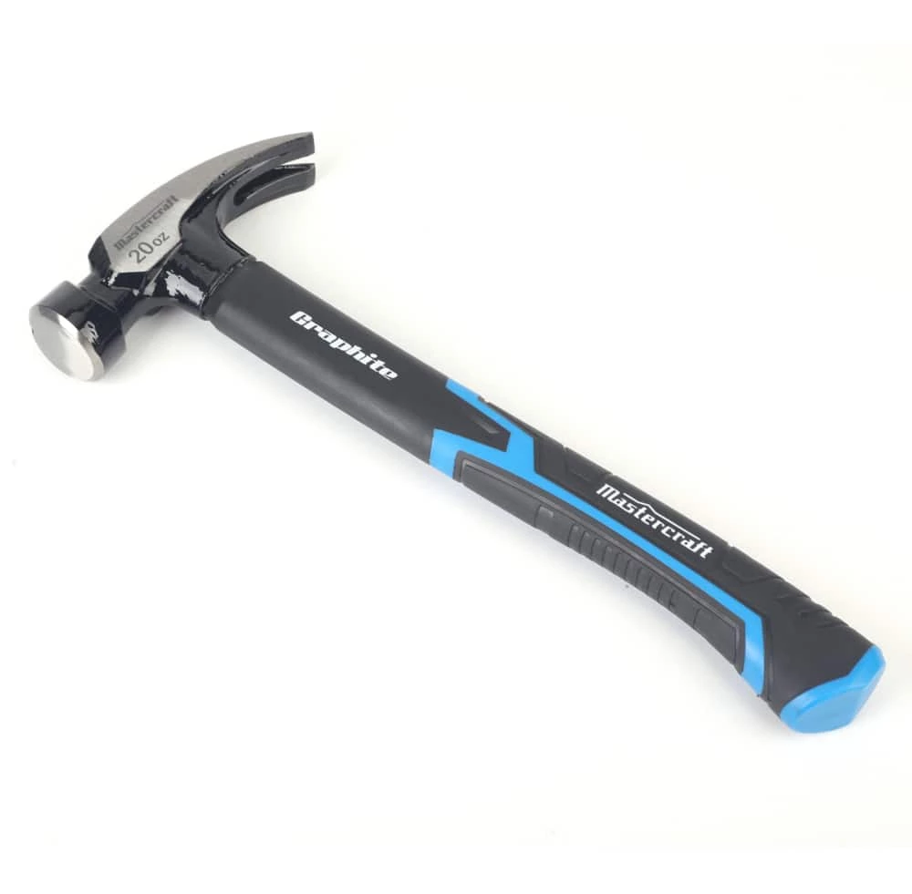 Mastercraft 20-oz Magnetic Rip Hammer, Forged Steel With Graphite Handle - Image 4