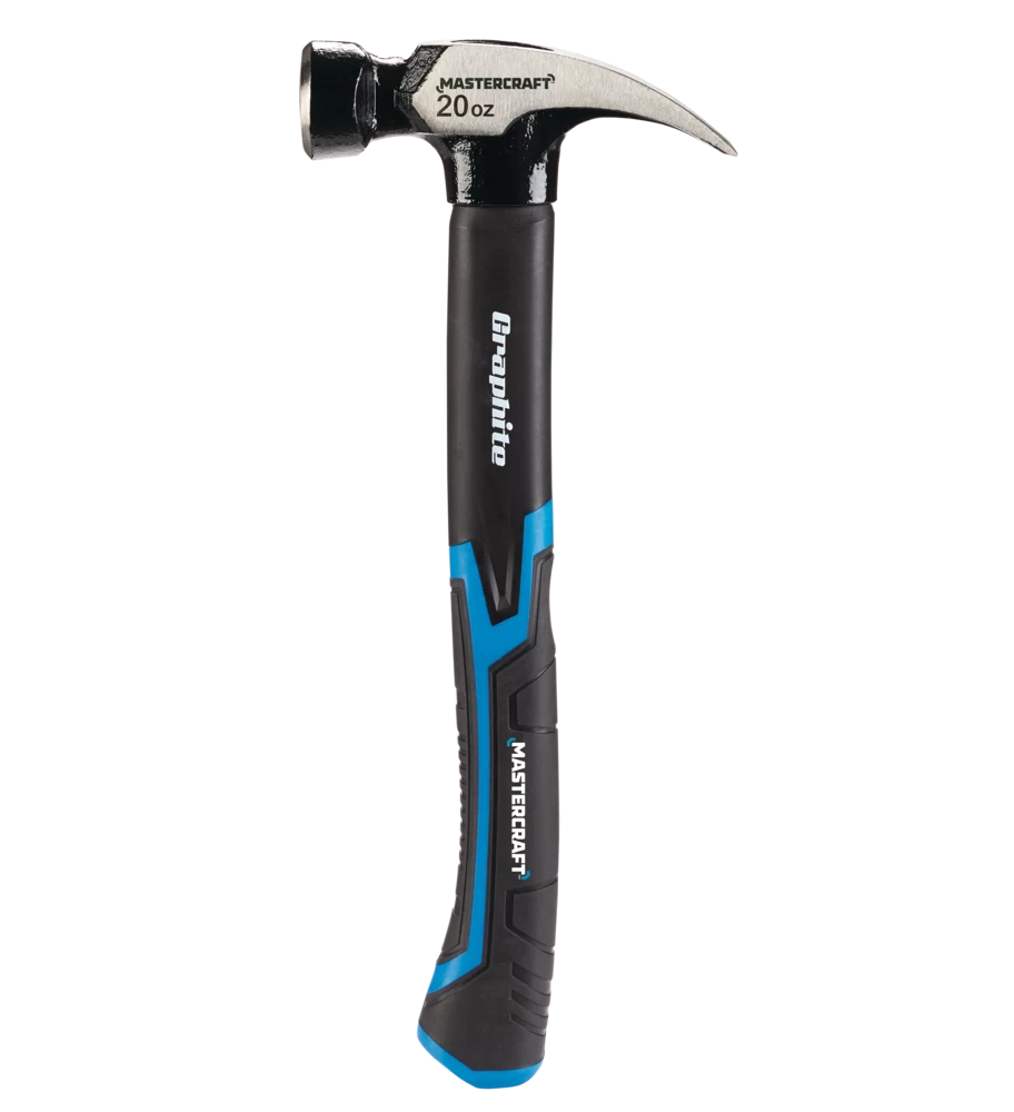 Mastercraft 20-oz Magnetic Rip Hammer, Forged Steel With Graphite Handle - Image 6