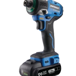 Mastercraft 20V Max Brushless Cordless Impact Driver With LED Work Light, Tool Only, 1/4-in